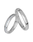 SR1004 - Slät ring i platina - Dahlströms Guld