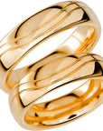 SR1007 - Bred slät ring i rödguld - Dahlströms Guld