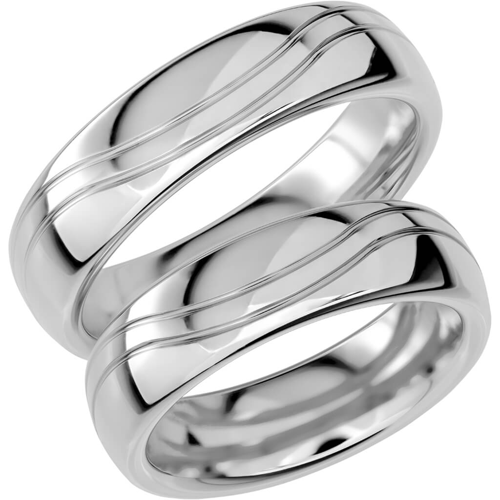 SR1007 - Bred slät ring i vitguld - Dahlströms Guld