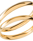 SR1009 - Smal slät ring i rödguld - Dahlströms Guld