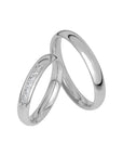 SR1011 - Slät ring i platina - Dahlströms Guld