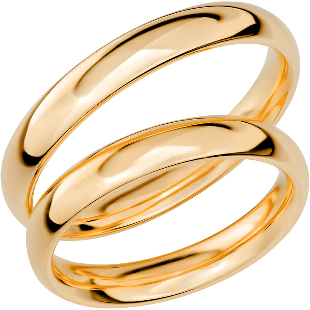 SR1011 - Slät ring i rödguld - Dahlströms Guld