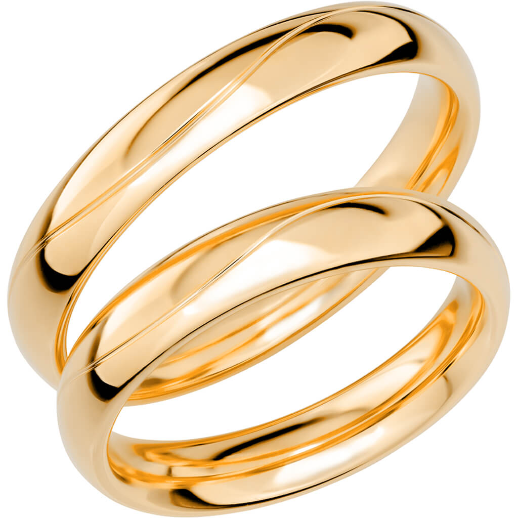 SR1012 - Slät ring i rödguld - Dahlströms Guld