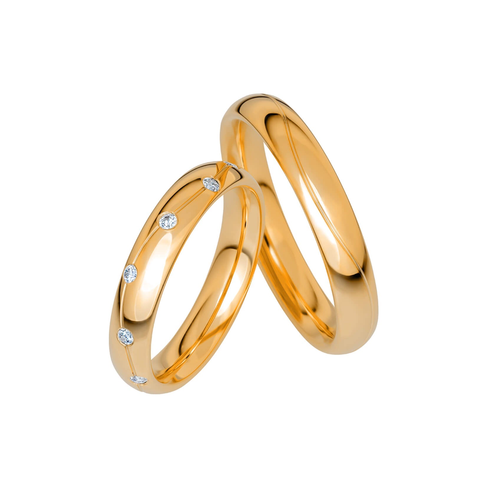 SR1012 - Slät ring i rödguld - Dahlströms Guld