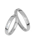 SR1018 - Slät ring i platina - Dahlströms Guld