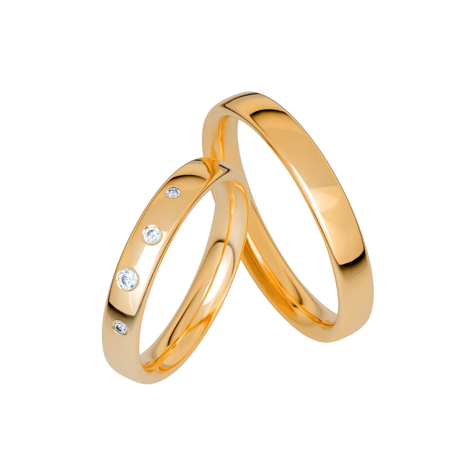 SR1018 - Slät ring i rödguld - Dahlströms Guld