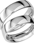 SR1021 - Bred slät ring i platina - Dahlströms Guld