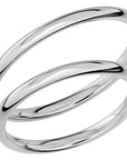 SR1022 - Smal slät ring i platina - Dahlströms Guld