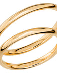SR1022 - Smal slät ring i rödguld - Dahlströms Guld