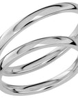 SR1029 - Smal slät ring i platina - Dahlströms Guld