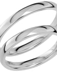 SR1030 - Smal slät ring i platina - Dahlströms Guld