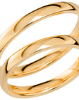 SR1030 - Smal slät ring i rödguld - Dahlströms Guld