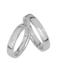 SR1033 - Slät Ring i platina - Dahlströms Guld