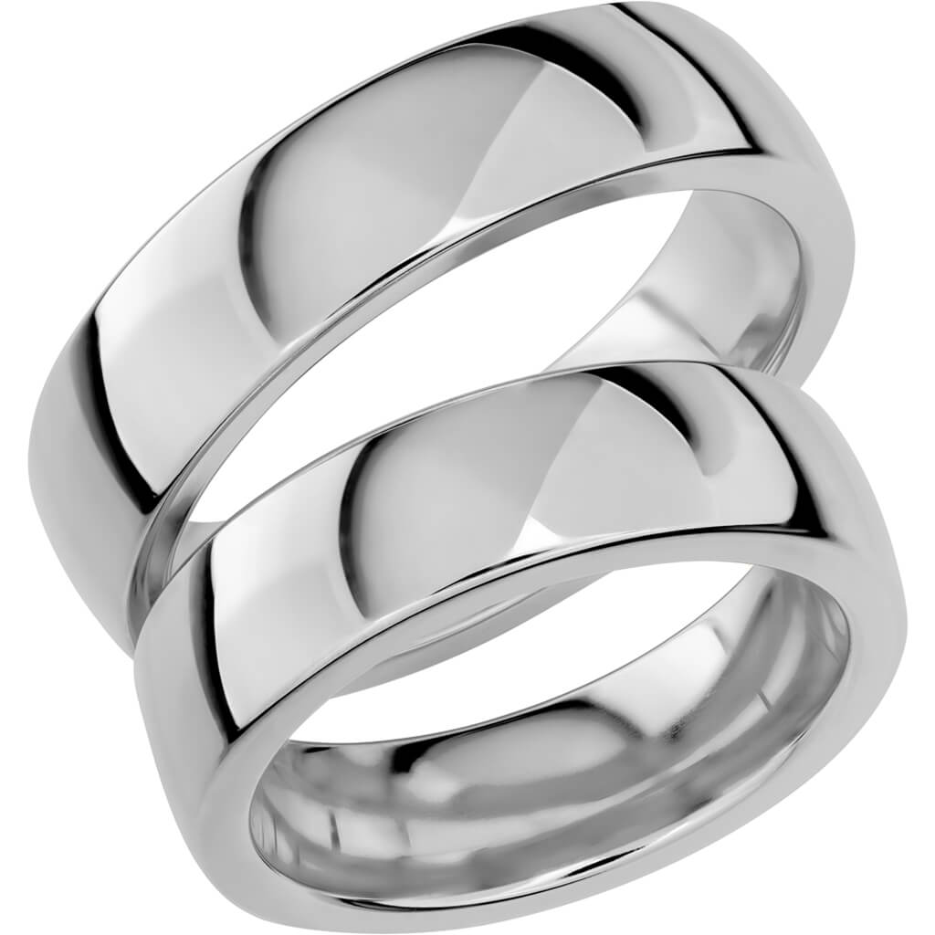SR1035 - Bred slät ring i vitguld - Dahlströms Guld