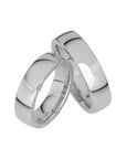 SR1035 - Bred slät ring i vitguld - Dahlströms Guld