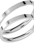 SR1036 - Smal slät ring i vitguld - Dahlströms Guld