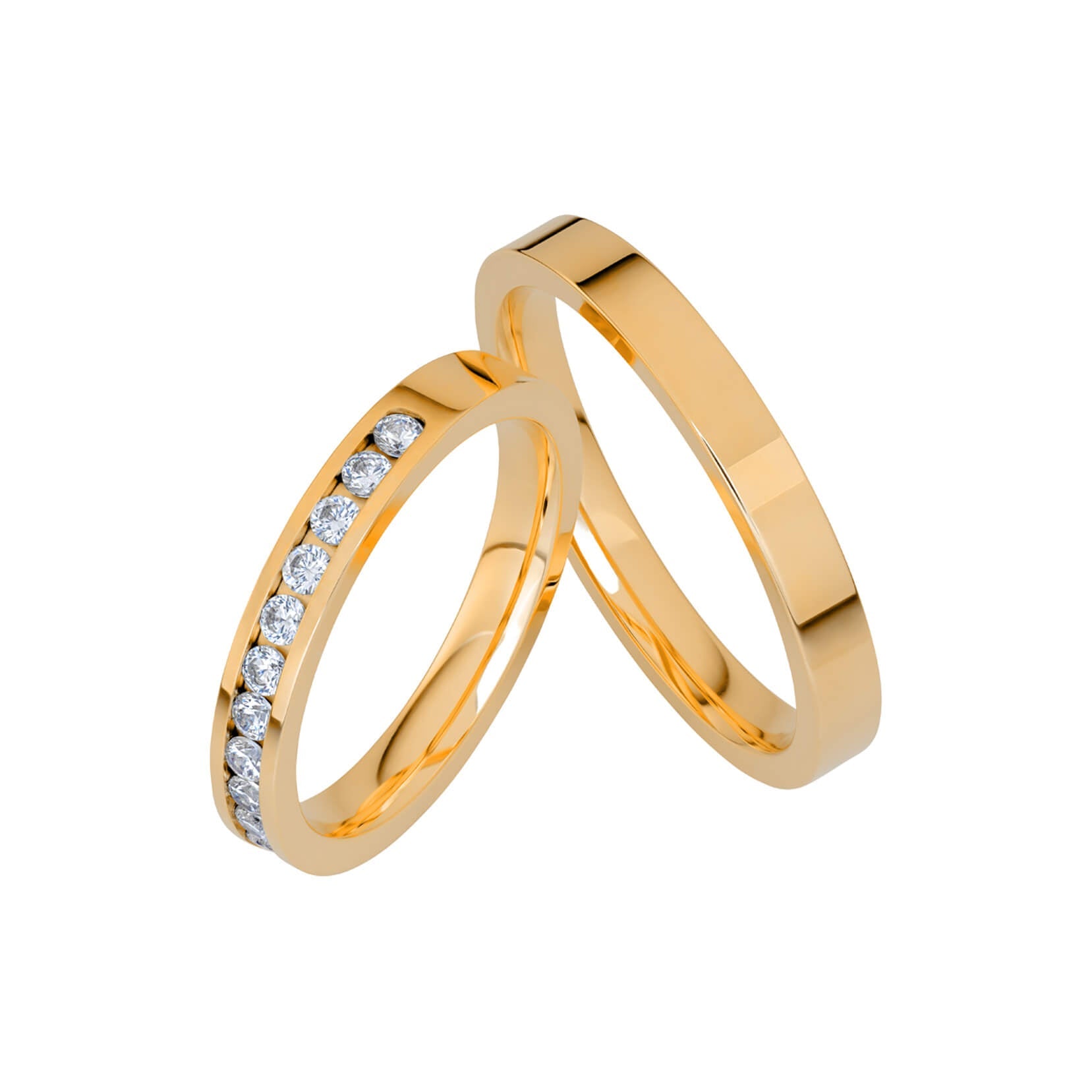 SR1038 - Slät ring i rödguld - Dahlströms Guld