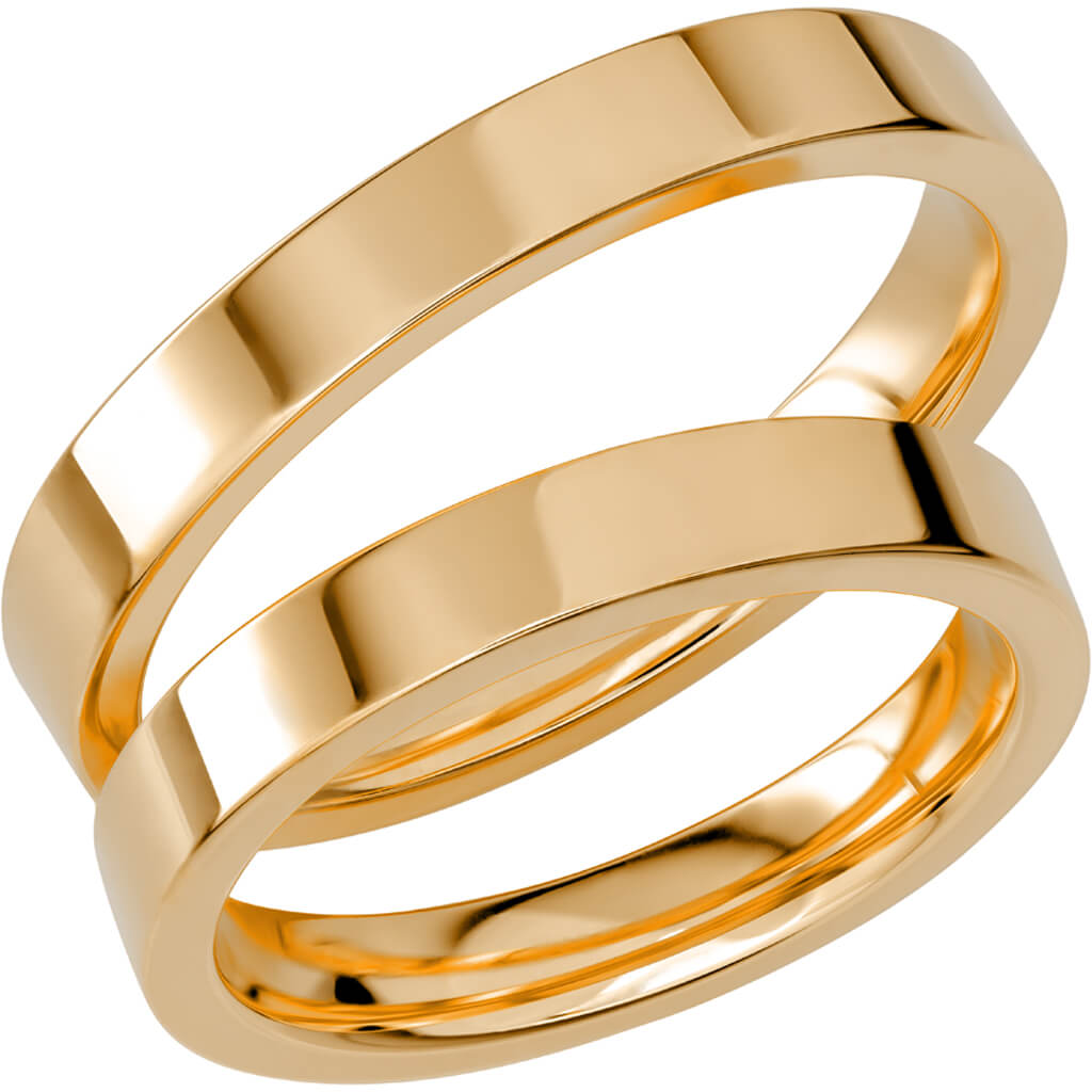 SR1039 - Slät ring i rödguld - Dahlströms Guld