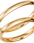 SR1044 - Smal slät ring i rödguld - Dahlströms Guld