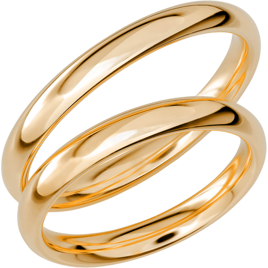SR1045 - Slät ring i rödguld - Dahlströms Guld
