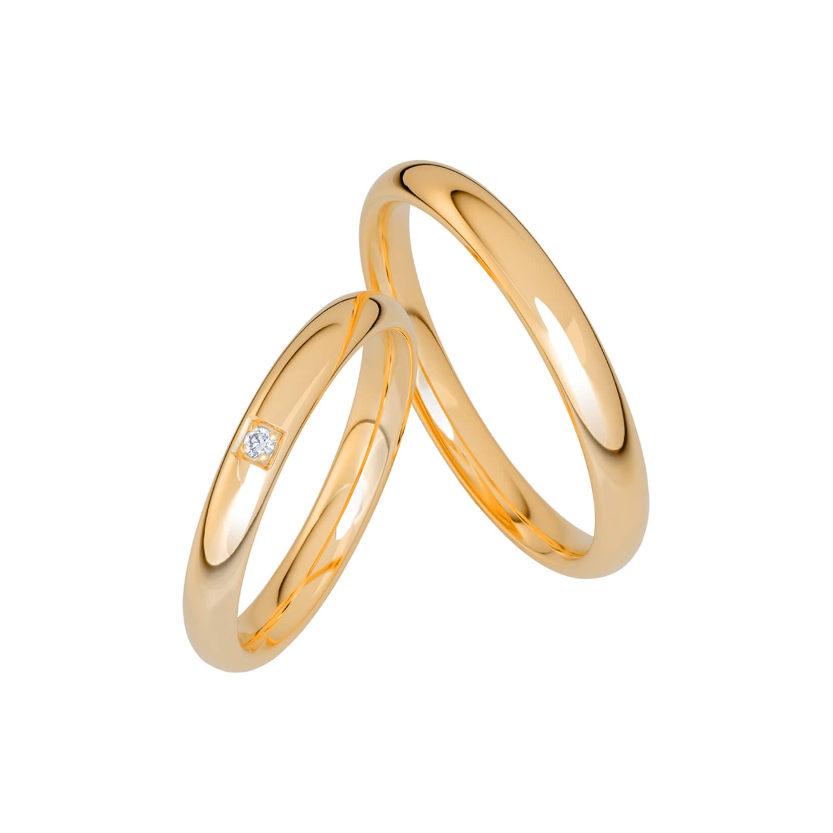 SR1045 - Slät ring i rödguld - Dahlströms Guld