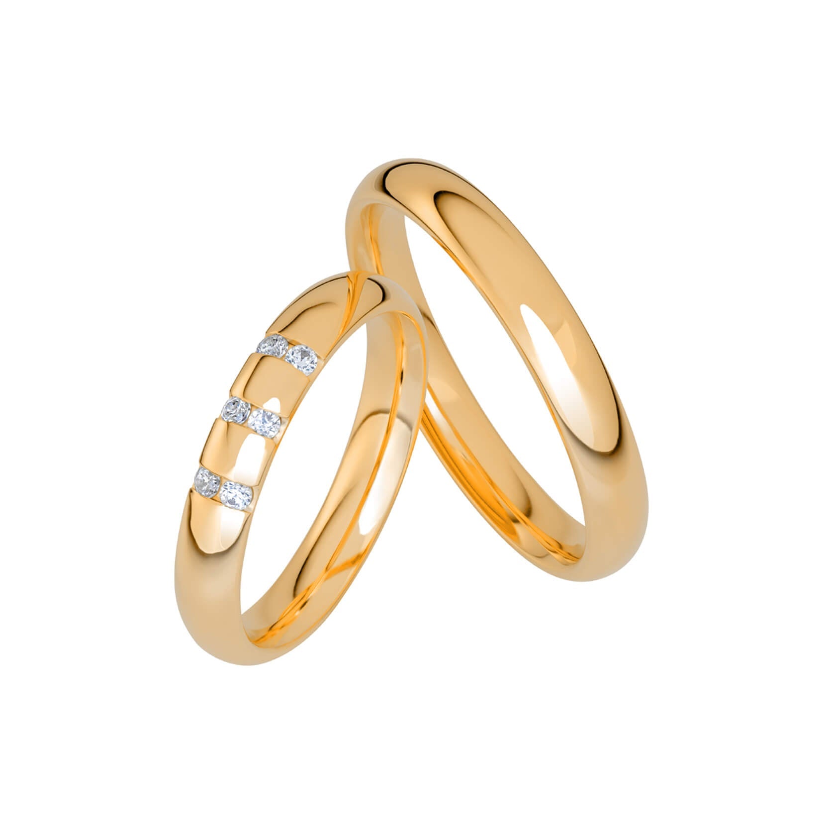 SR1046 - Slät ring i rödguld - Dahlströms Guld
