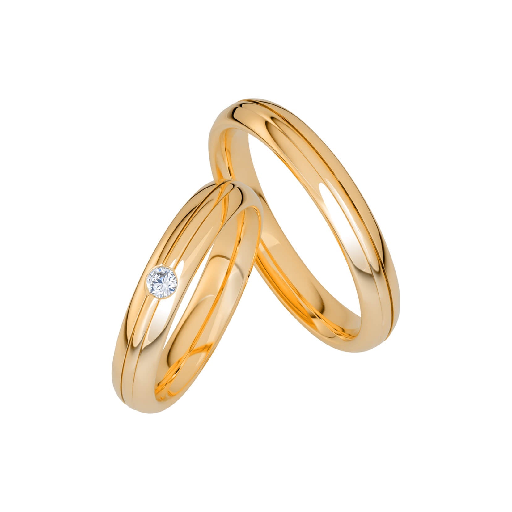 SR1047 - Slät Ring i rödguld - Dahlströms Guld