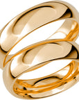 SR1049 - Bred slät ring i rödguld - Dahlströms Guld