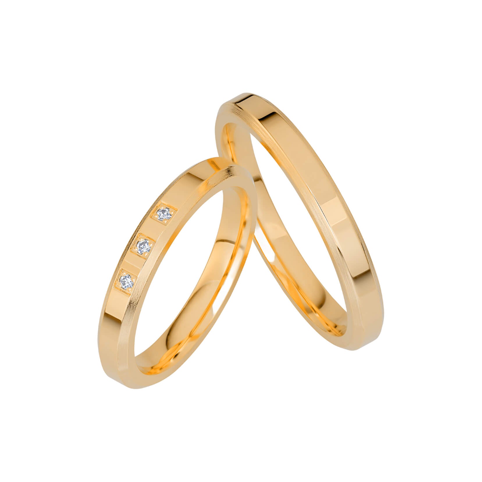 SR1052 - Slät ring i rödguld - Dahlströms Guld