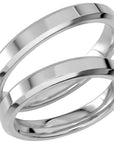 SR1053 - Slät ring i vitguld - Dahlströms Guld