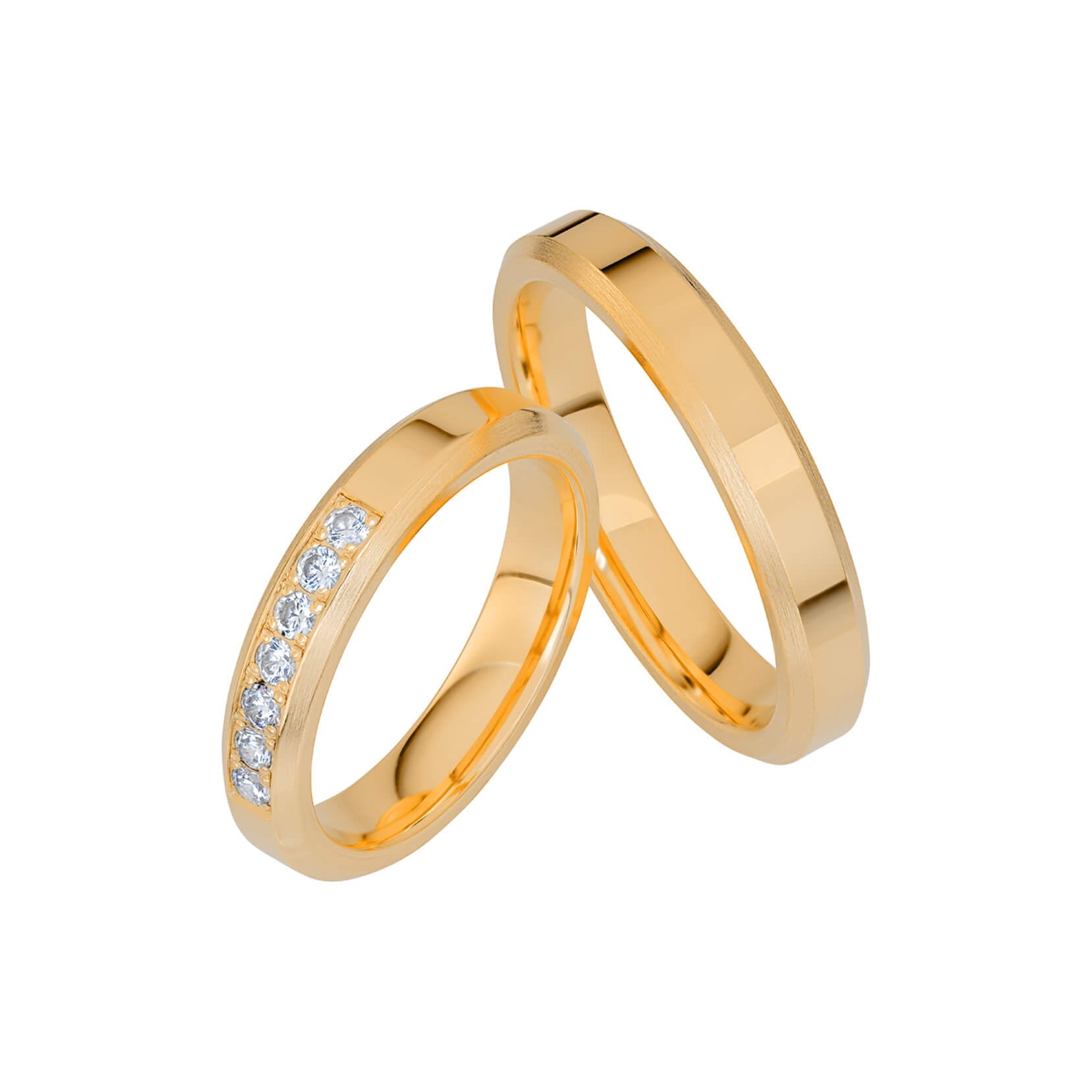 SR1054 - Slät ring i rödguld - Dahlströms Guld