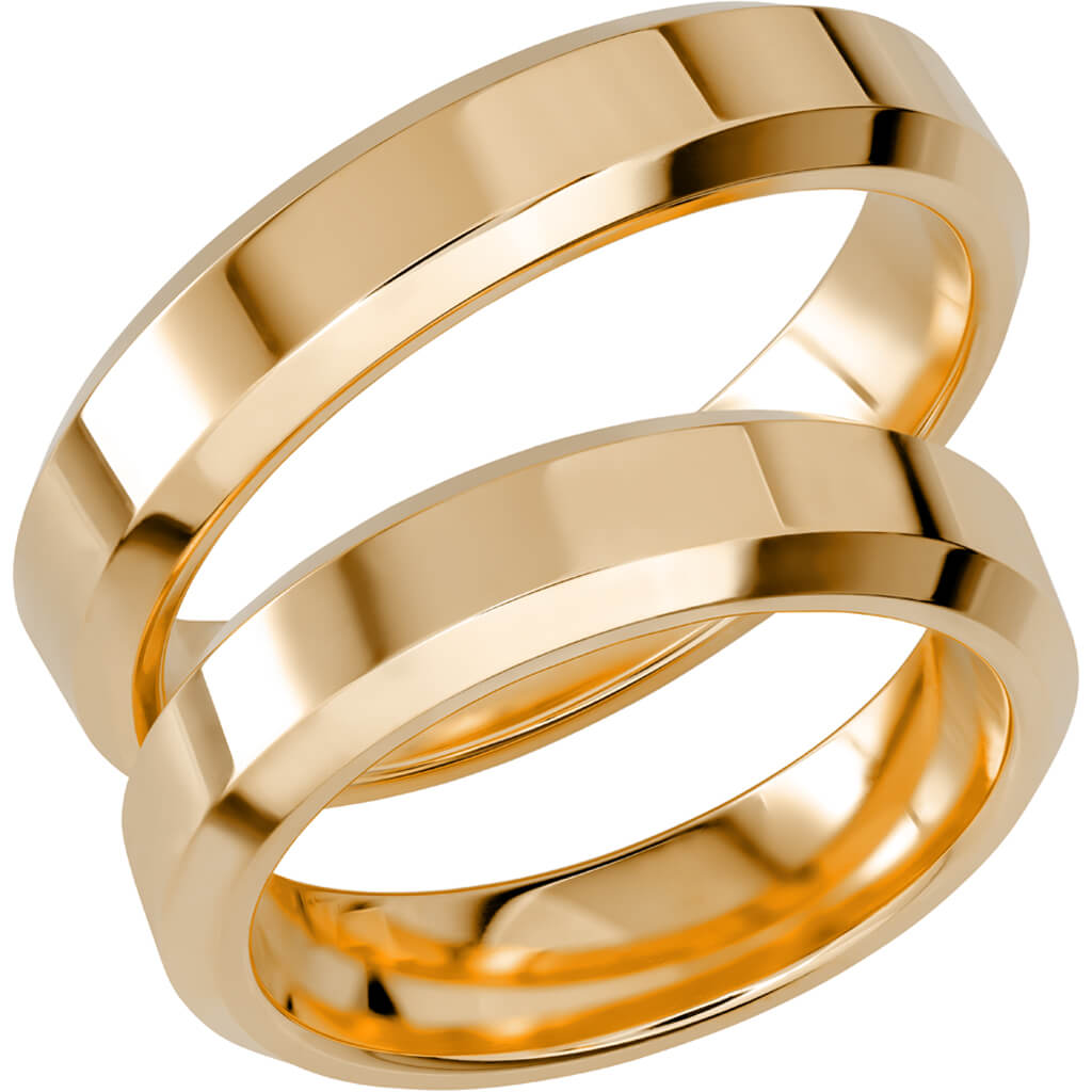 SR1055 - Slät ring i rödguld - Dahlströms Guld