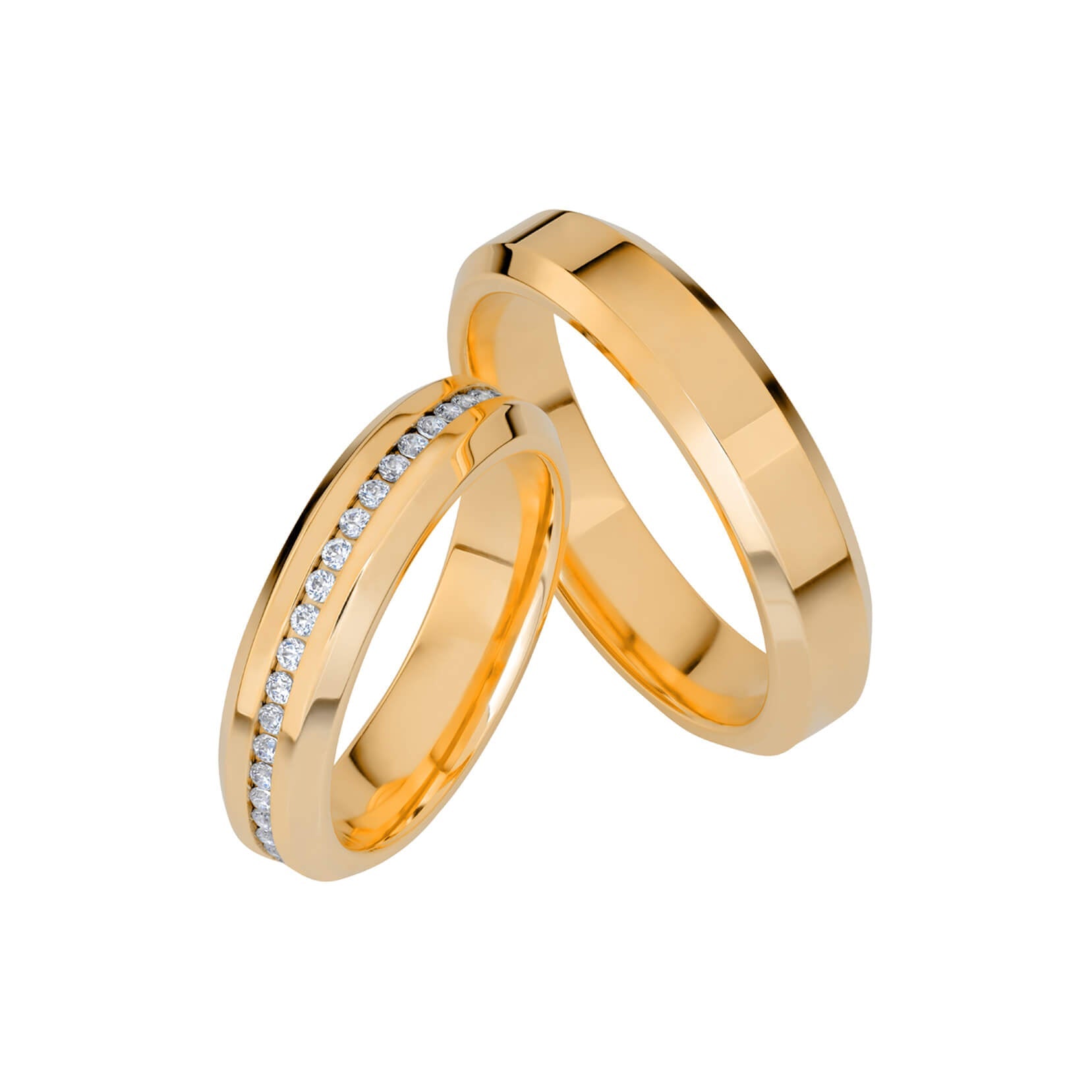 SR1055 - Slät ring i rödguld - Dahlströms Guld