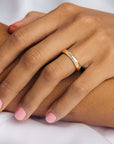 SR2012 - Diamantring i rödguld - Dahlströms Guld