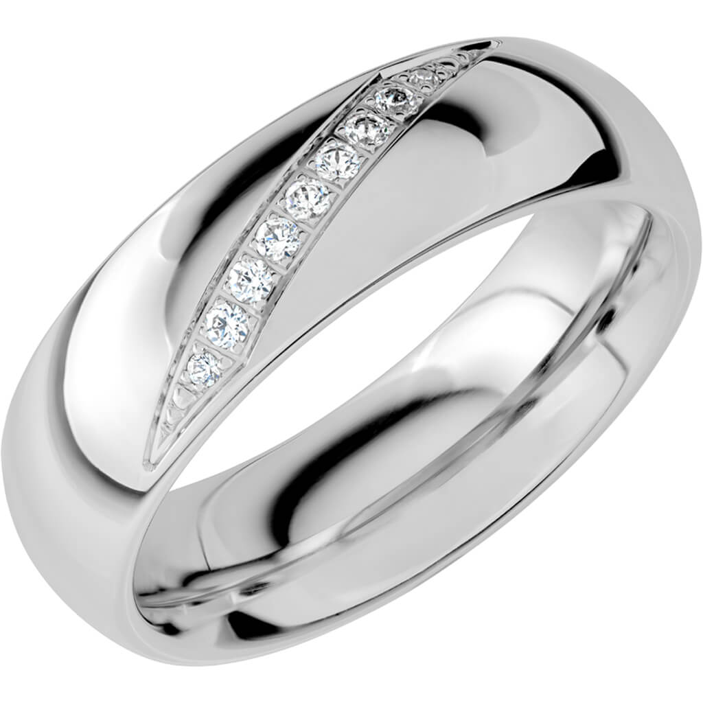 SR2014 - Diamantring i platina - Dahlströms Guld
