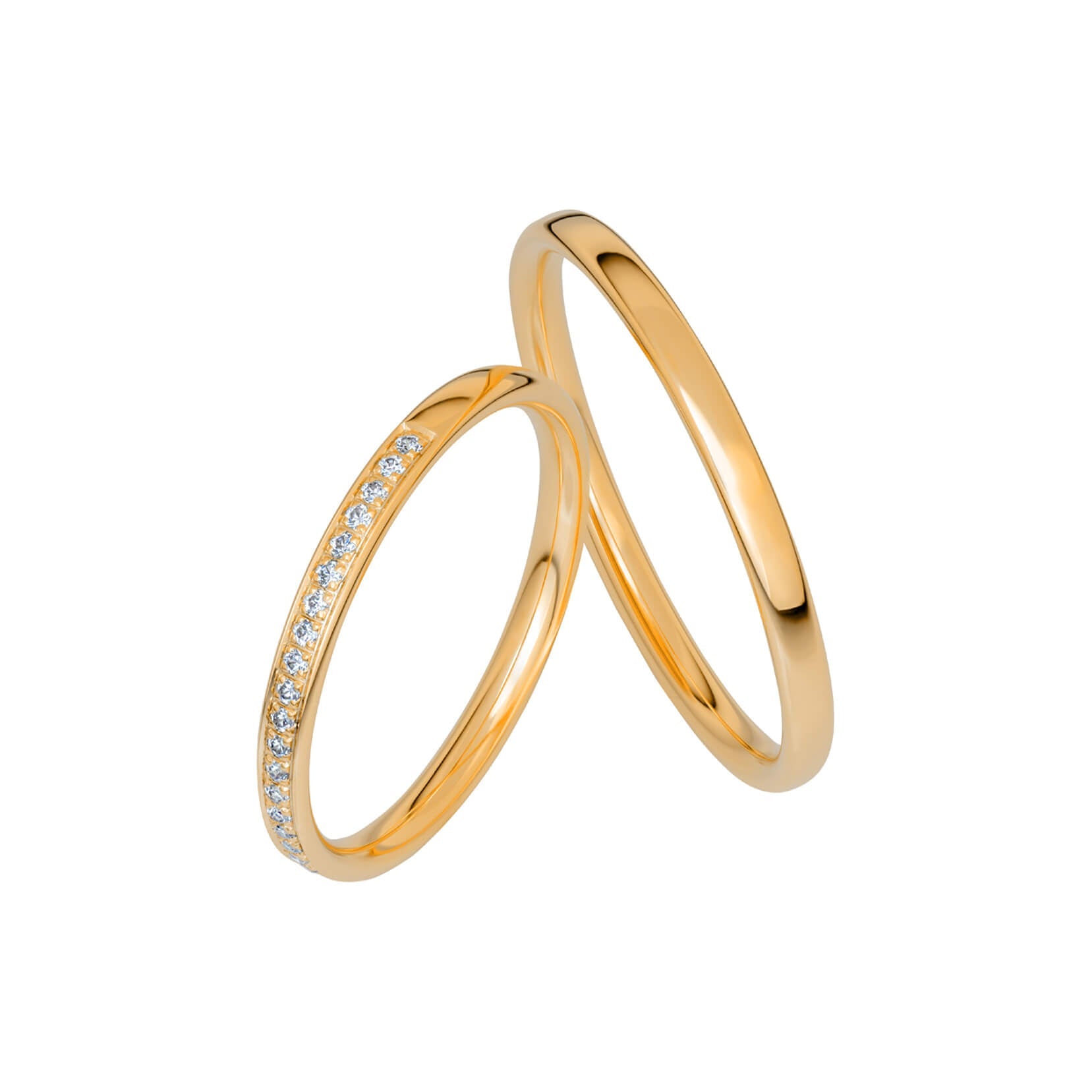 SR2015 - Smal alliansring i rödguld - Dahlströms Guld