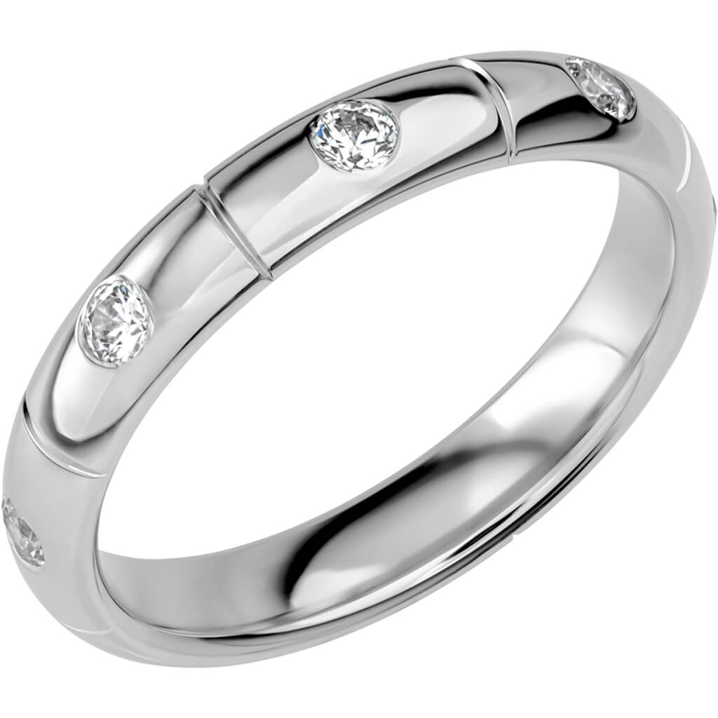 SR2025 - Ring i vitguld - Dahlströms Guld