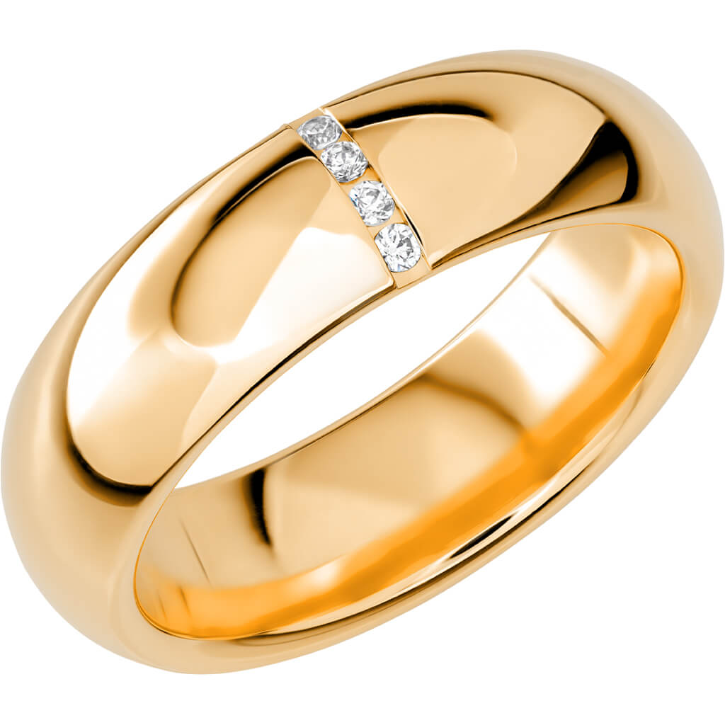 SR2028 - Ring i rödguld - Dahlströms Guld