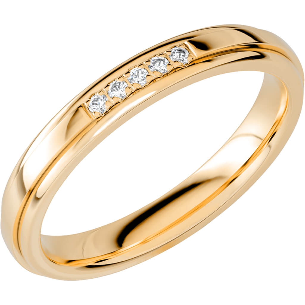 SR2031 - Ring i rödguld - Dahlströms Guld