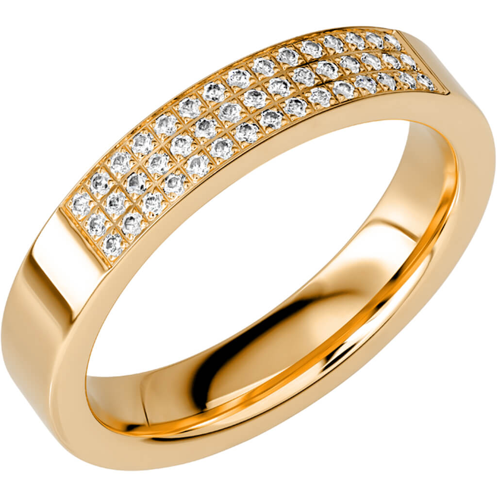 SR2040 - Ring i rödguld - Dahlströms Guld