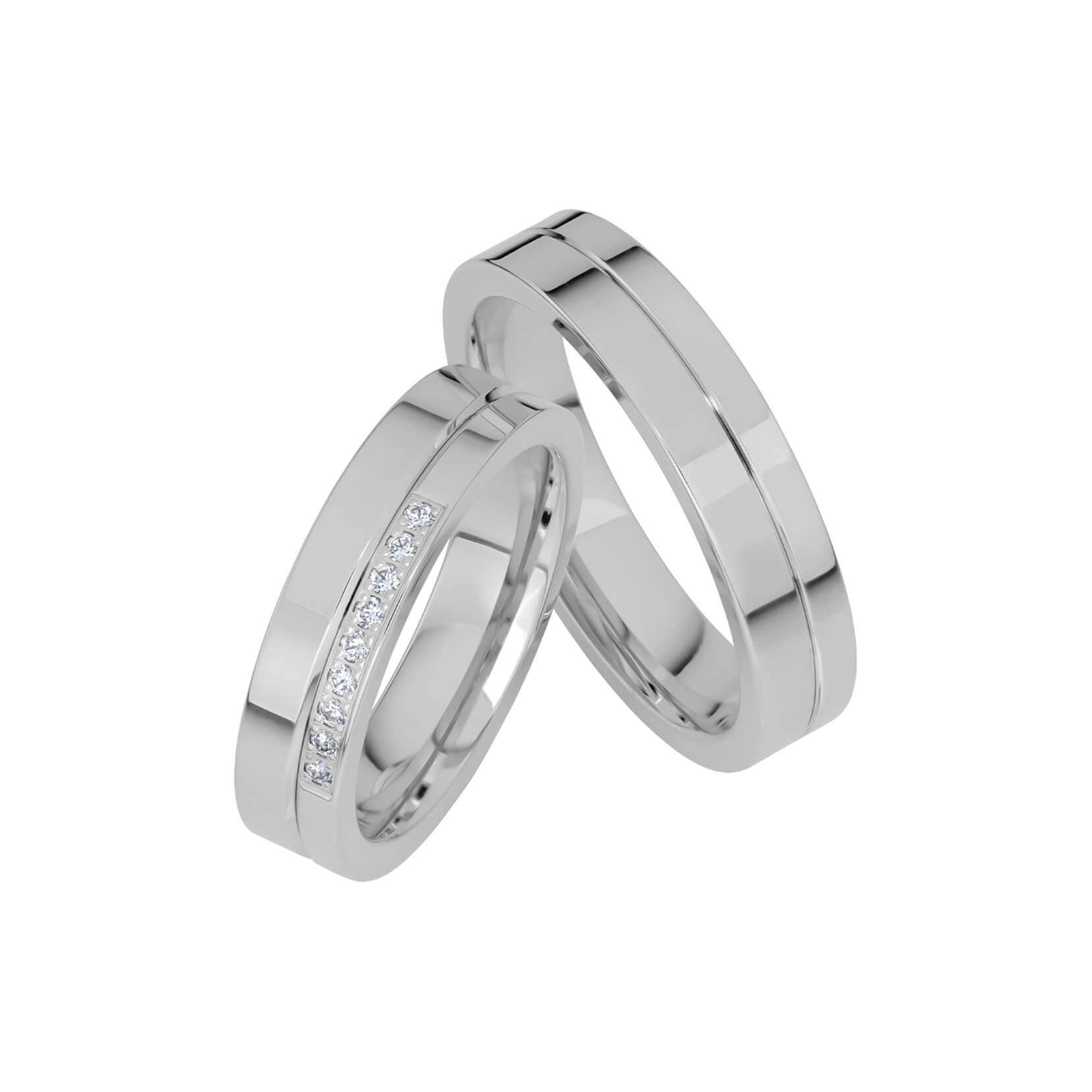 SR2041 - Ring i vitguld - Dahlströms Guld