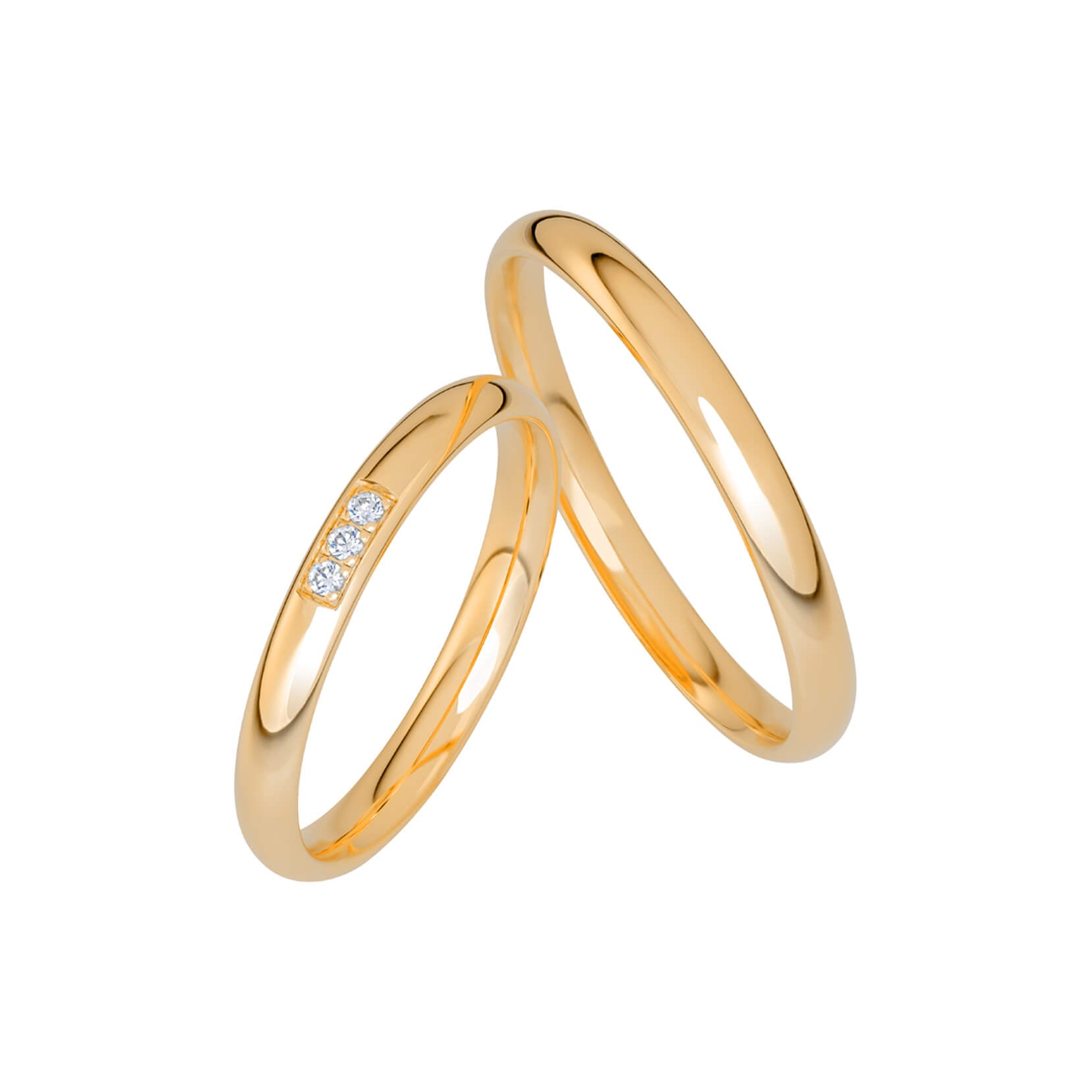 SR2044 - Smal ring i rödguld - Dahlströms Guld