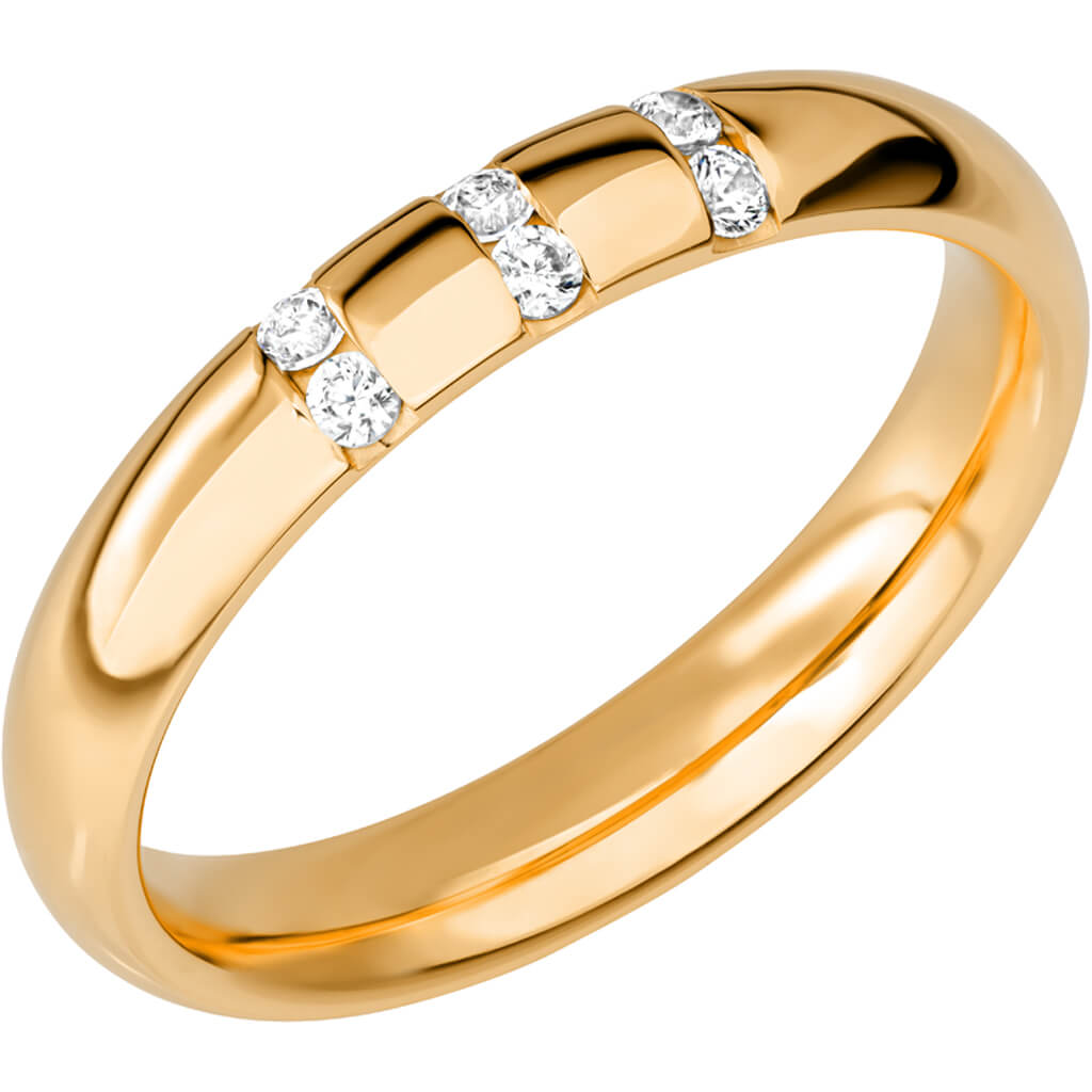 SR2046 - Ring i rödguld - Dahlströms Guld