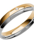 SR4002 - Flerfärgad ring i rödguld & vitguld - Dahlströms Guld